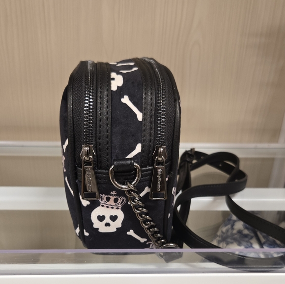 NEW Juicy Couture Skull Haunted Crossbody Handbag - Picture 3 of 5